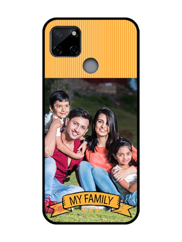 Custom Realme C12 Custom Metal Phone Case - My Family Design