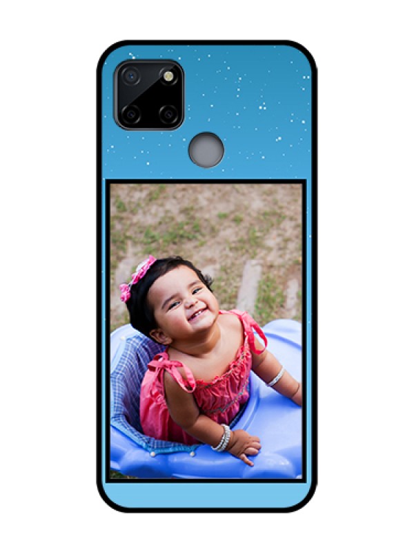 Custom Realme C12 Custom Metal Phone Case - Wave Pattern Colorful Design