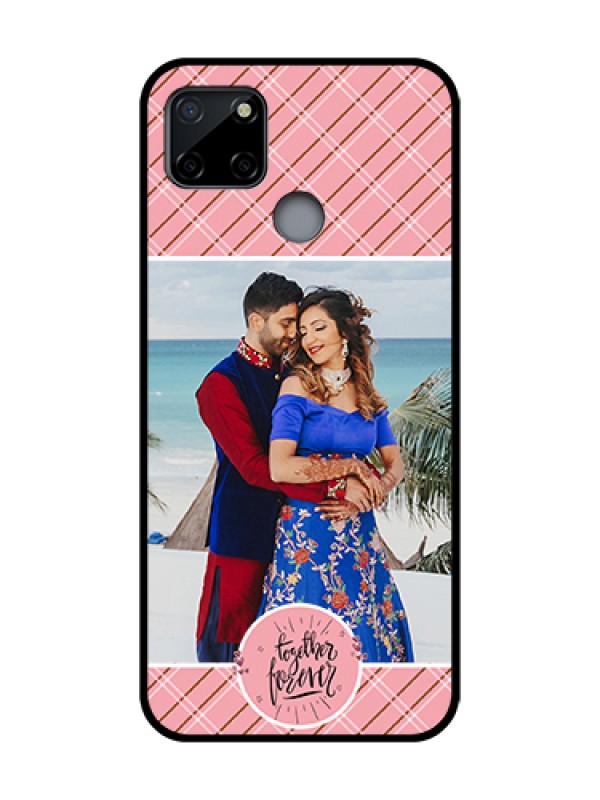 Custom Realme C12 Custom Metal Phone Case - Together Forever Design