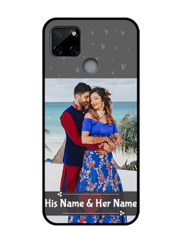 Custom Realme C12 Custom Metal Phone Case - Buy Love Design With Photo Online