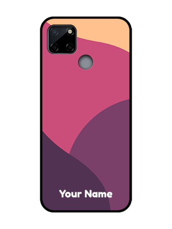 Custom Realme C12 Custom Metal Phone Case - Mixed Multi - Colour Abstract Art Design