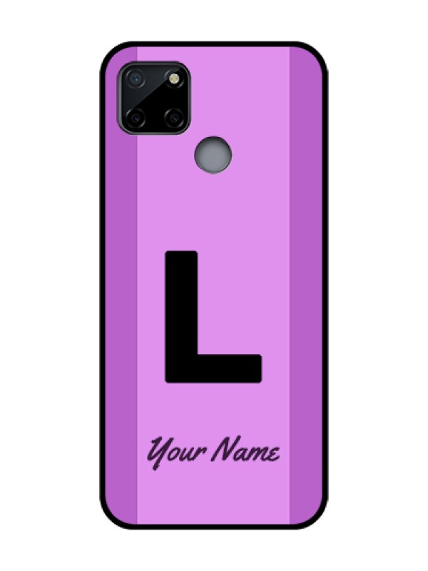 Custom Realme C12 Custom Metal Phone Case - Tricolor Custom Text Design