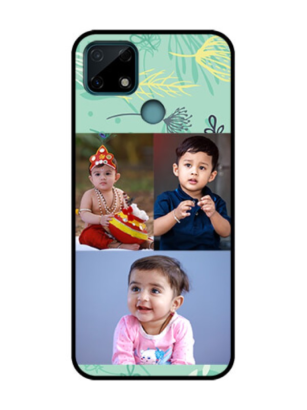 Custom Realme C25 Custom Metal Phone Case - Forever Family Design
