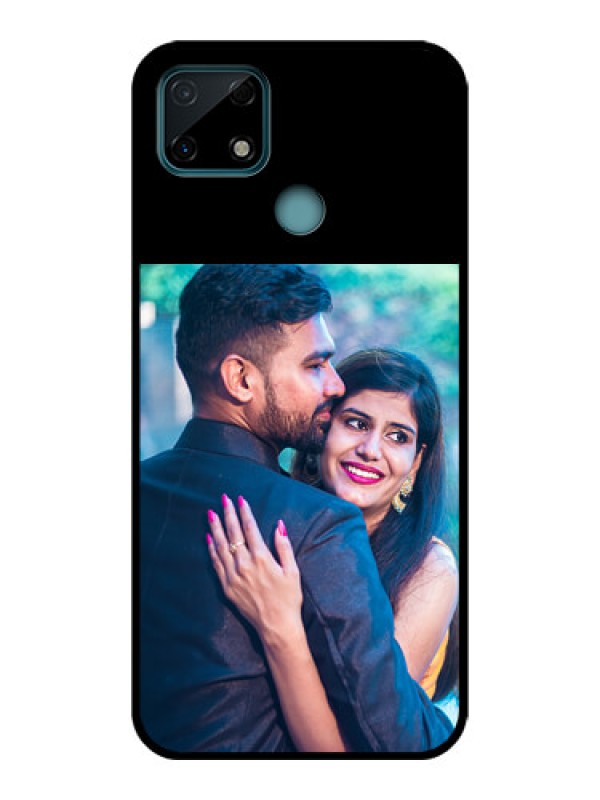 Custom Realme C25S Custom Metal Phone Case - Upload Full Picture With Custom Color Design