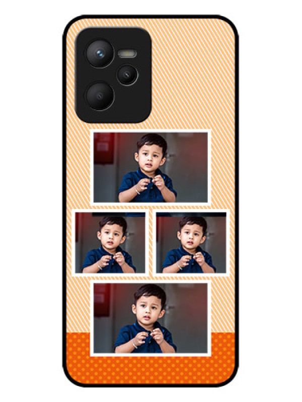 Custom Realme C35 Custom Metal Phone CaseBulk Photos Upload Design