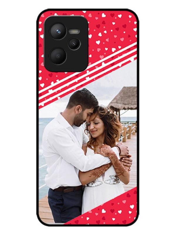 Custom Realme C35 Custom Metal Phone CaseValentines Gift Design