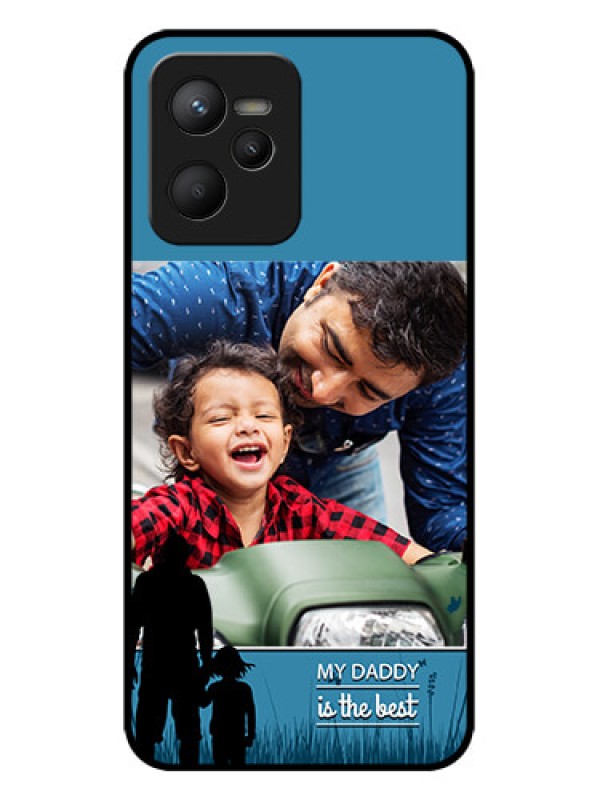 Custom Realme C35 Custom Metal Phone CaseBest Dad Design