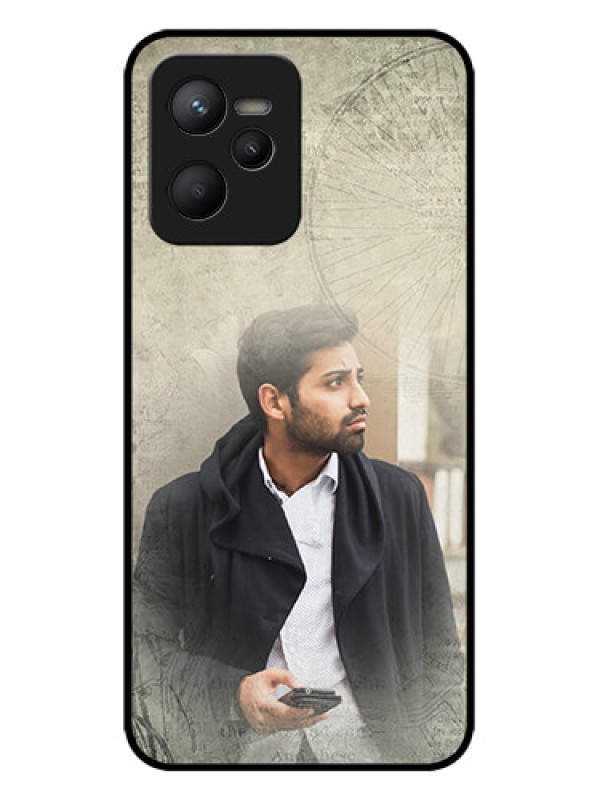 Custom Realme C35 Custom Metal Phone CaseWith Vintage Design