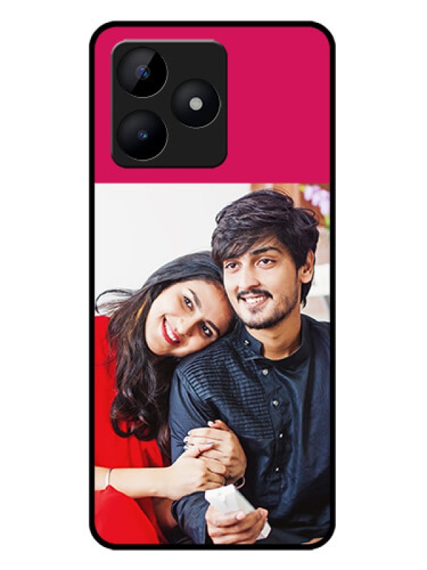 Custom Realme C51 Custom Metal Phone Case - Anniversary Cover Design