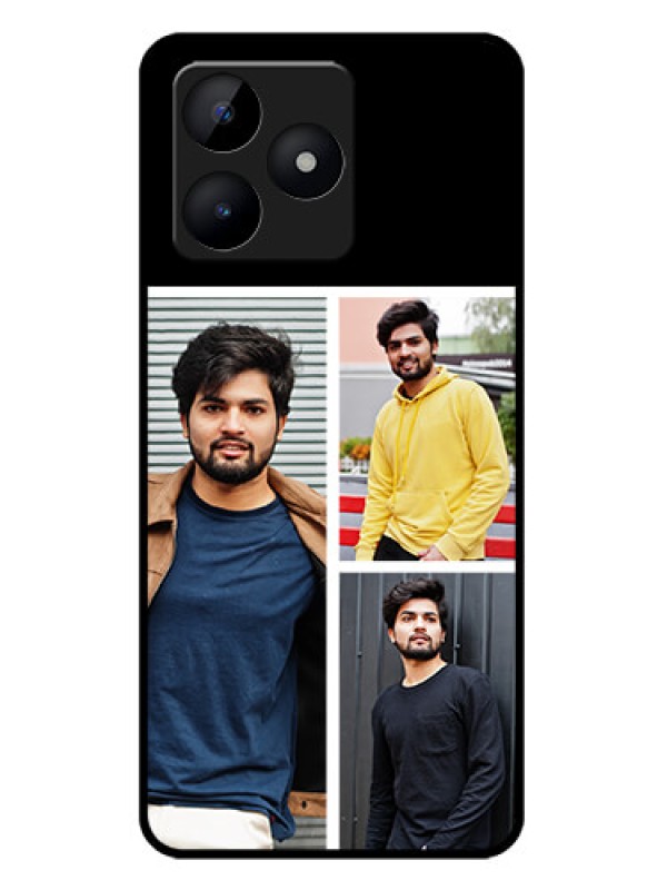 Custom Realme C51 Custom Metal Phone Case - Upload Multiple Picture Design