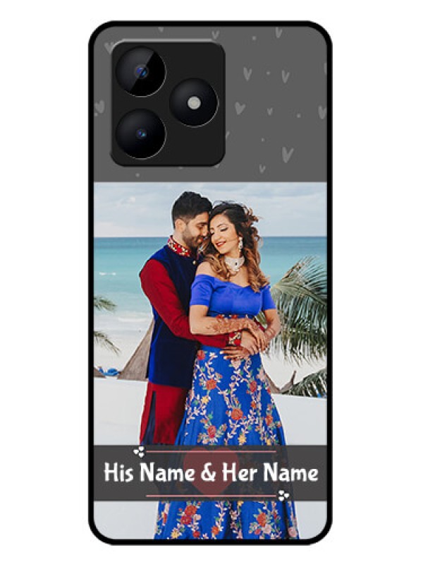 Custom Realme C51 Custom Metal Phone Case - Buy Love Design With Photo Online