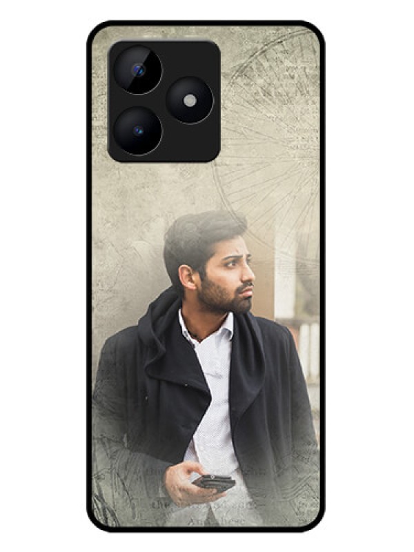 Custom Realme C51 Custom Metal Phone Case - With Vintage Design