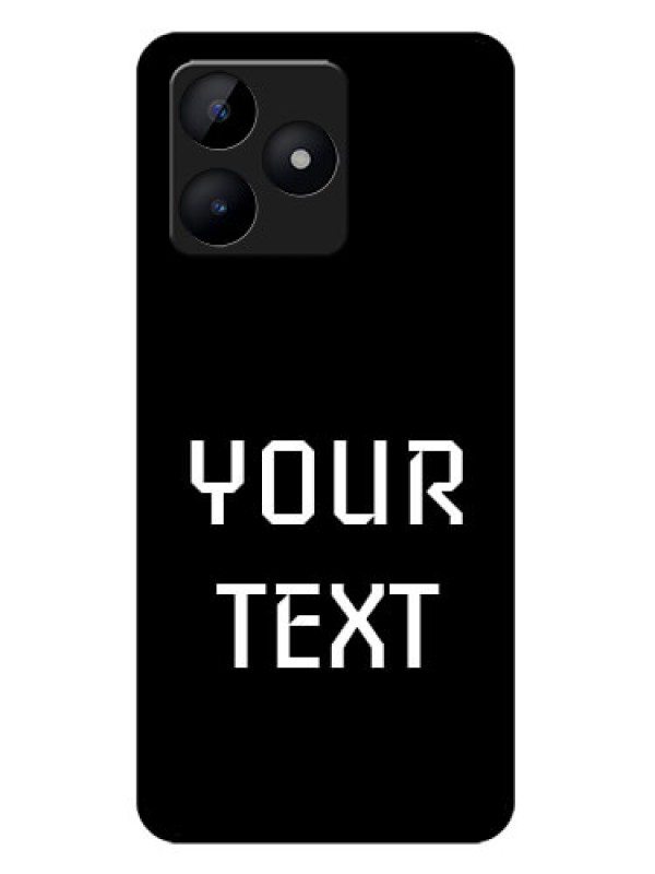 Custom Realme C51 Custom Metal Phone Case - Your Name Design