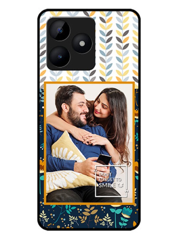 Custom Realme C53 Custom Metal Phone CasePattern Design
