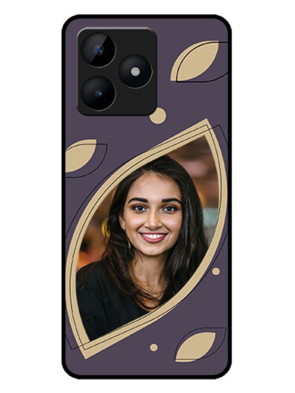 Custom Realme C53 Custom Metal Phone CaseFalling Leaf Design