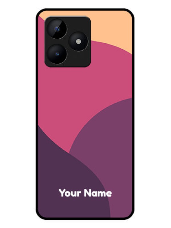 Custom Realme C53 Custom Metal Phone CaseMixed Multi - Colour Abstract Art Design