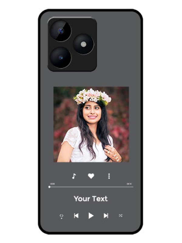 Custom Realme C53 Custom Metal Phone CasePlay The Music Design