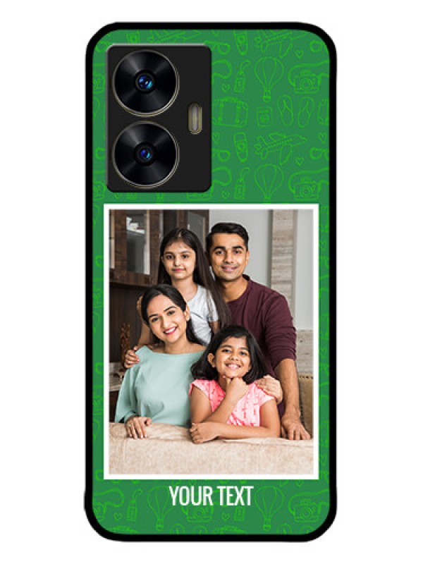 Custom Realme C55 Custom Metal Phone CasePicture Upload Design