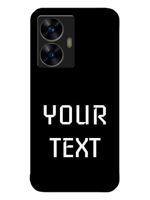 Custom Realme C55 Custom Metal Phone CaseYour Name Design
