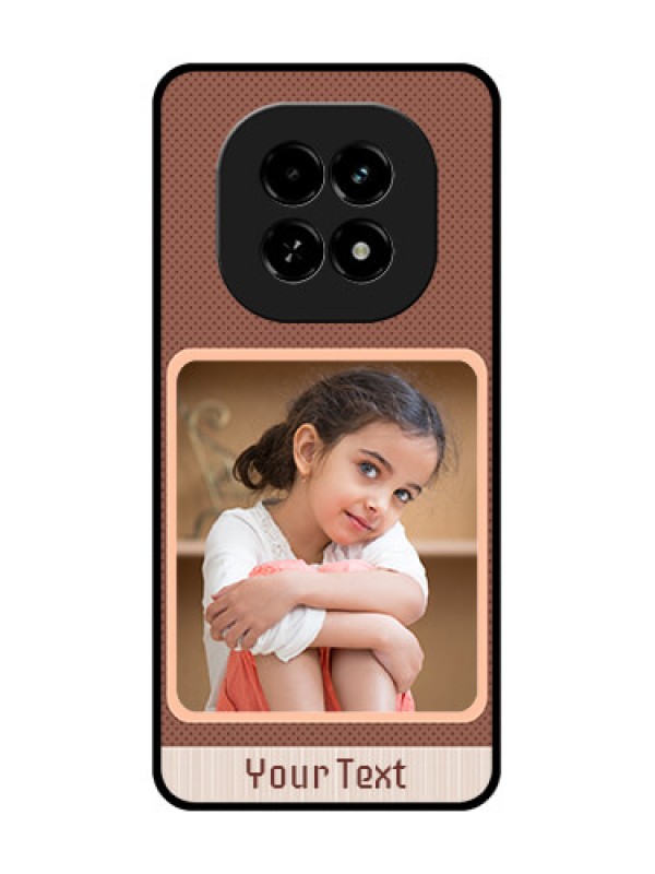 Custom Realme C63 5G Custom Metal Phone Case - Simple Pic Upload Design