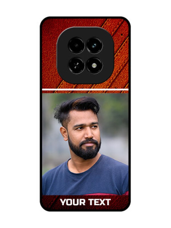 Custom Realme C63 5G Custom Metal Phone Case - Leather Phone Case Design