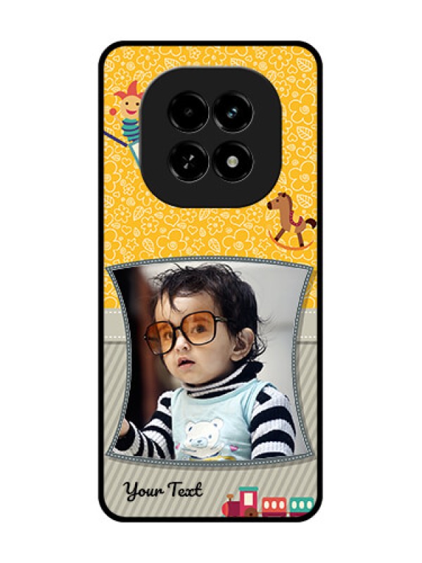 Custom Realme C63 5G Custom Metal Phone Case - Baby Picture Upload Design