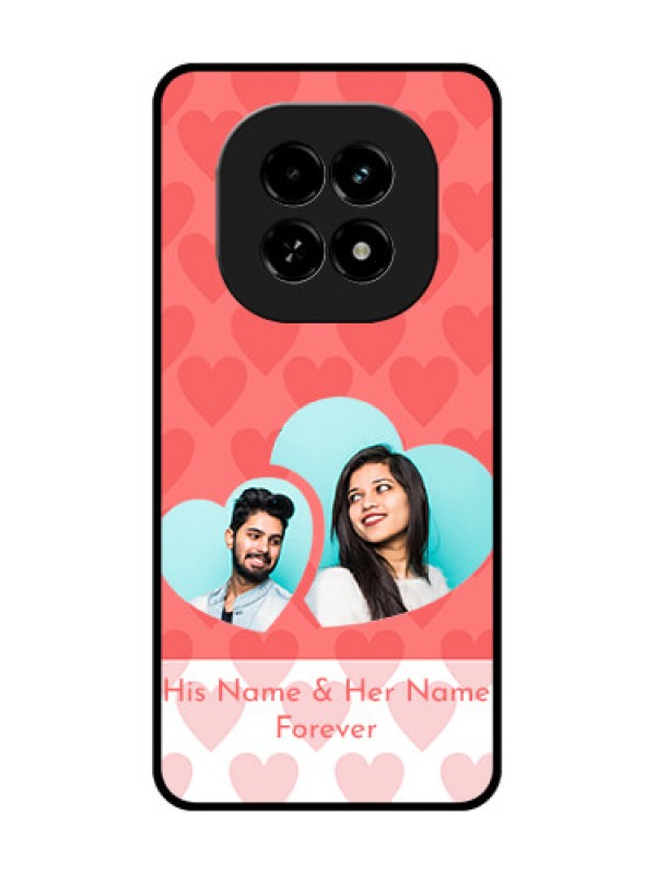 Custom Realme C63 5G Custom Metal Phone Case - Couple Pic Upload Design