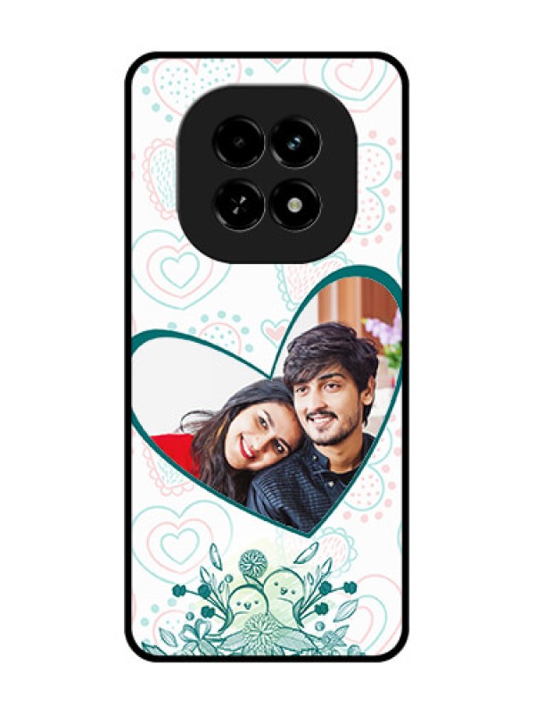 Custom Realme C63 5G Custom Metal Phone Case - Premium Couple Design