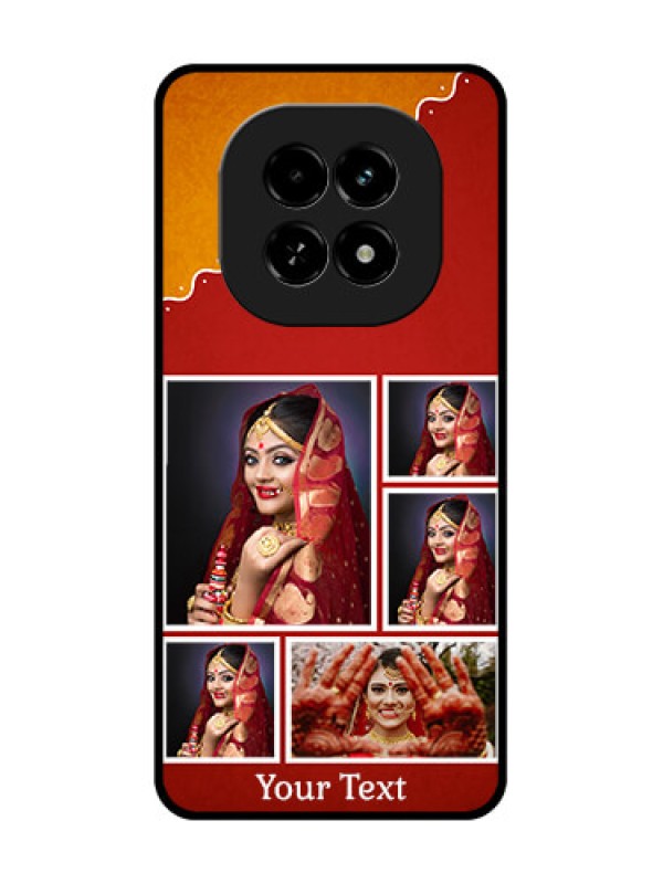 Custom Realme C63 5G Custom Metal Phone Case - Wedding Pic Upload Design