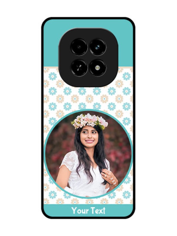 Custom Realme C63 5G Custom Metal Phone Case - Beautiful Flowers Design