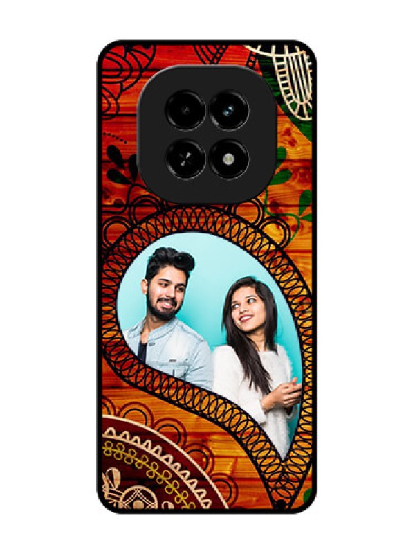 Custom Realme C63 5G Custom Metal Phone Case - Abstract Colorful Design