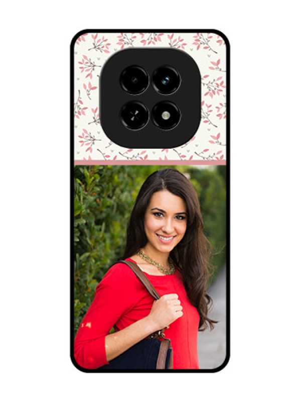 Custom Realme C63 5G Custom Metal Phone Case - Stunning Floral Design