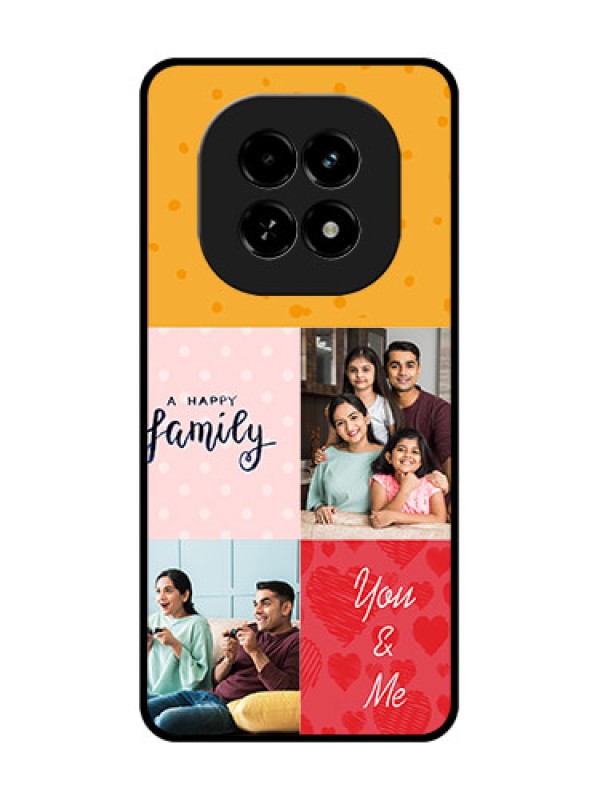 Custom Realme C63 5G Custom Metal Phone Case - Images With Quotes Design