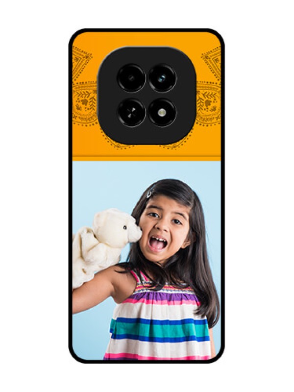 Custom Realme C63 5G Custom Metal Phone Case - Photo Wedding Design