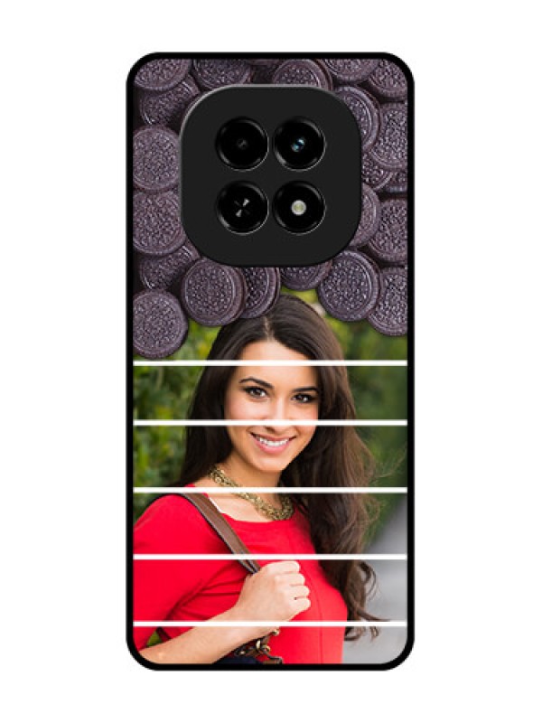 Custom Realme C63 5G Custom Metal Phone Case - With Oreo Biscuit Design