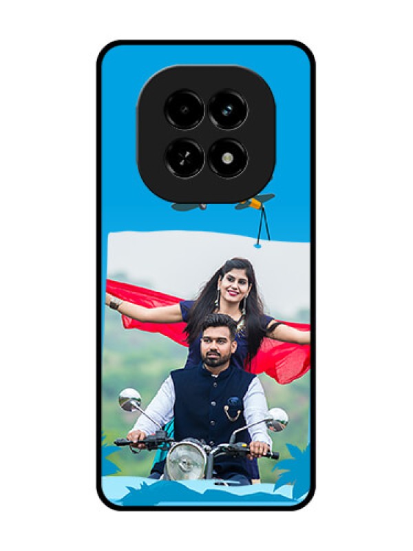 Custom Realme C63 5G Custom Metal Phone Case - Traveller Design