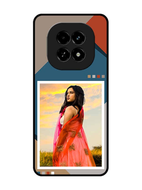 Custom Realme C63 5G Custom Metal Phone Case - Retro Color Pallet Design