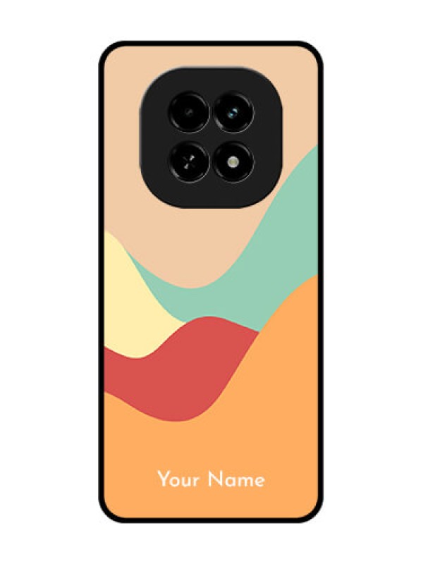 Custom Realme C63 5G Custom Metal Phone Case - Ocean Waves Multi - Colour Design