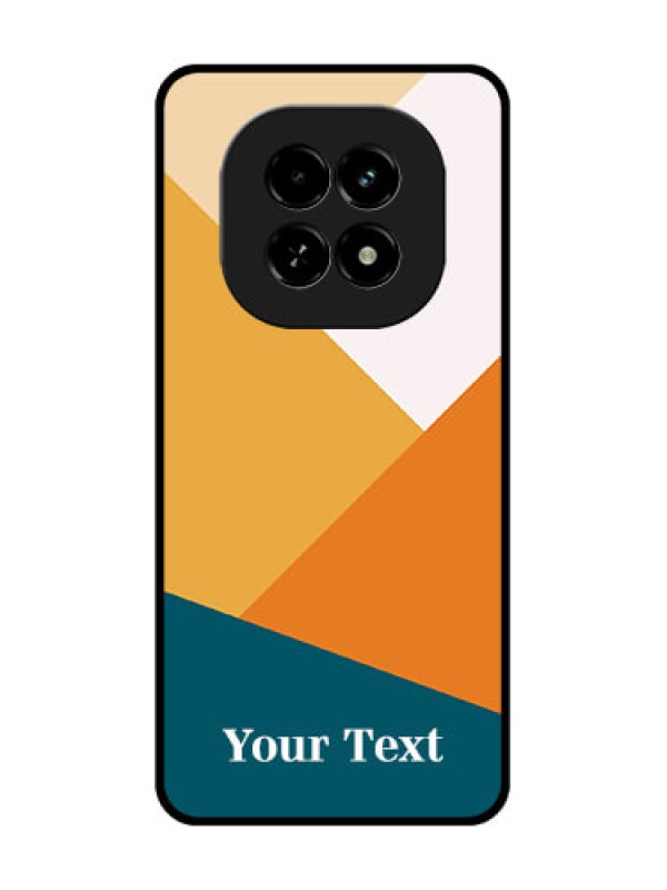 Custom Realme C63 5G Custom Metal Phone Case - Stacked Multi - Colour Design