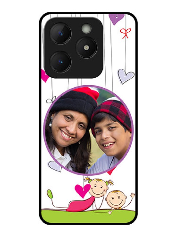 Custom Realme C63 Custom Metal Phone Case - Cute Kids Phone Case Design