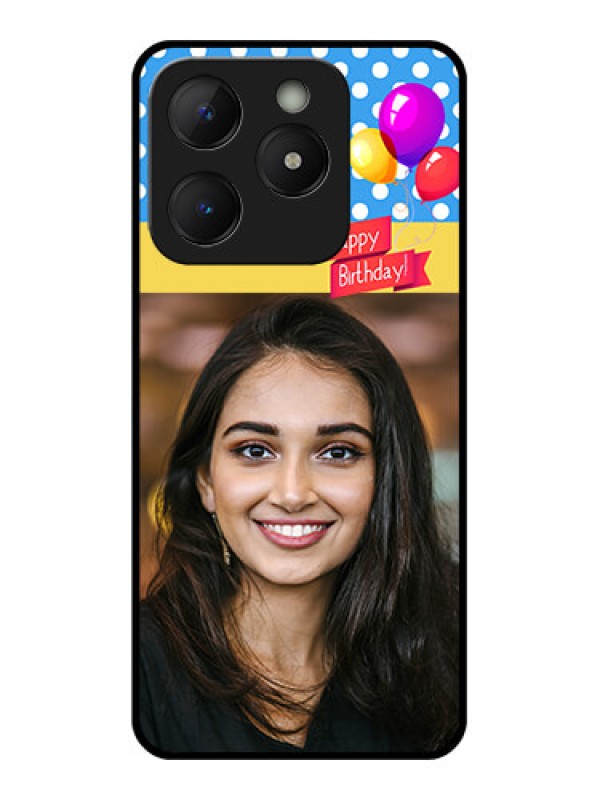 Custom Realme C63 Custom Metal Phone Case - Happy Birthday Design