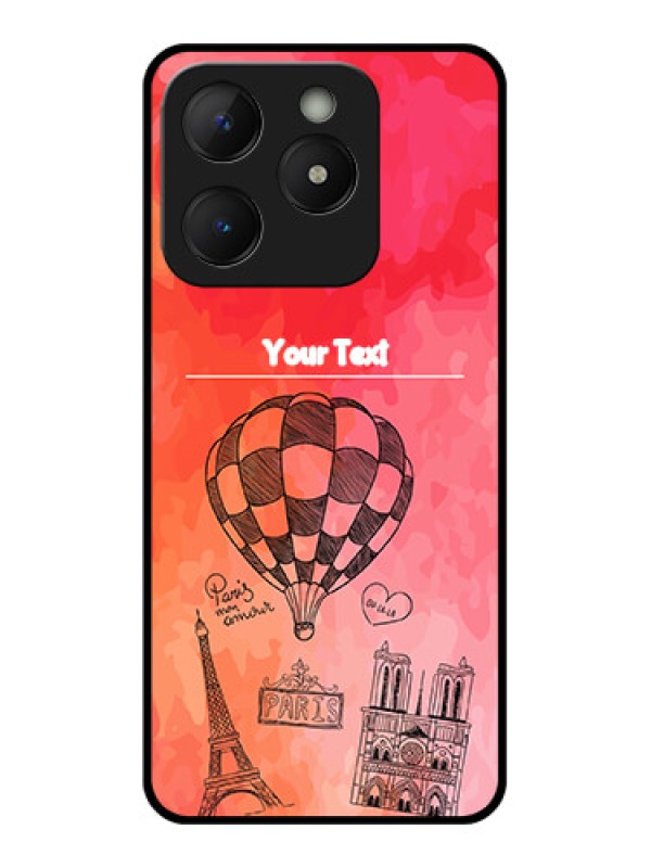 Custom Realme C63 Custom Metal Phone Case - Paris Theme Design