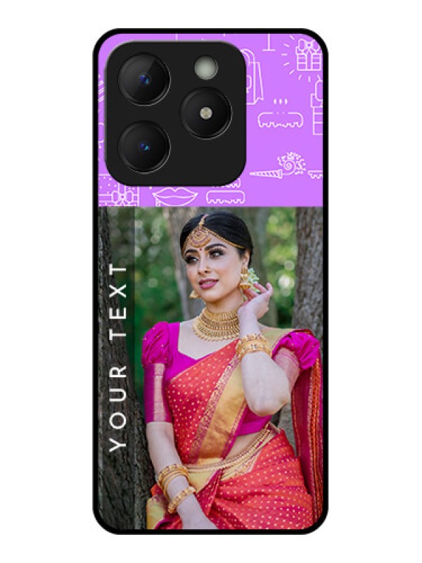 Custom Realme C63 Custom Metal Phone Case - Birthday Icons Design