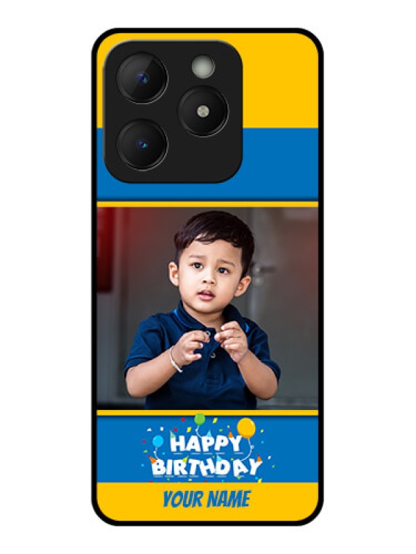 Custom Realme C63 Custom Metal Phone Case - Birthday Wishes Design