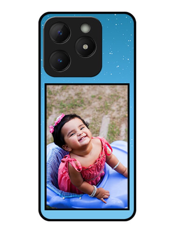 Custom Realme C63 Custom Metal Phone Case - Wave Pattern Colorful Design