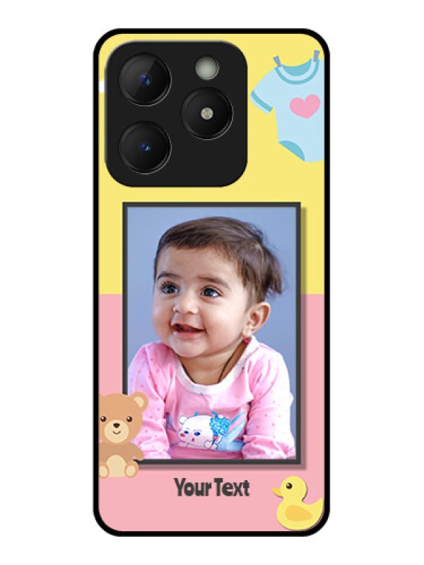 Custom Realme C63 Custom Metal Phone Case - Kids 2 Color Design