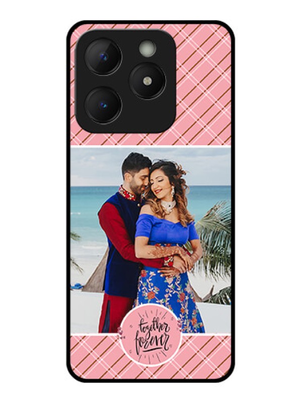 Custom Realme C63 Custom Metal Phone Case - Together Forever Design