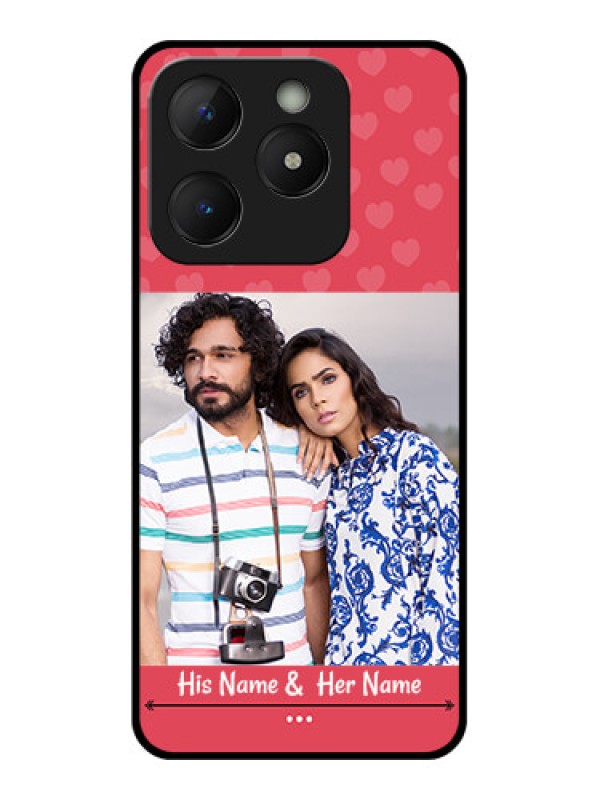 Custom Realme C63 Custom Metal Phone Case - Simple Love Design