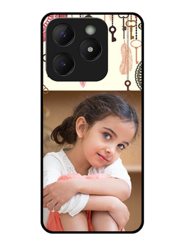 Custom Realme C63 Custom Metal Phone Case - Boho Style Design