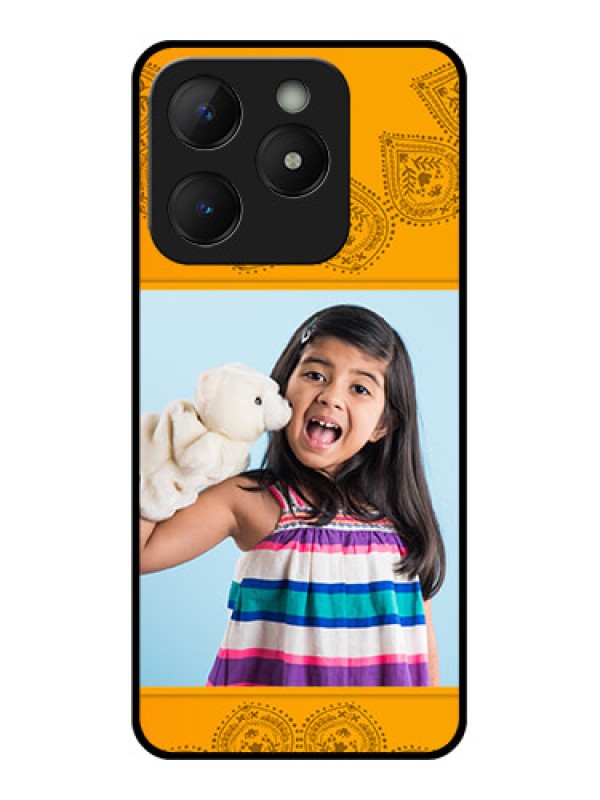 Custom Realme C63 Custom Metal Phone Case - Photo Wedding Design